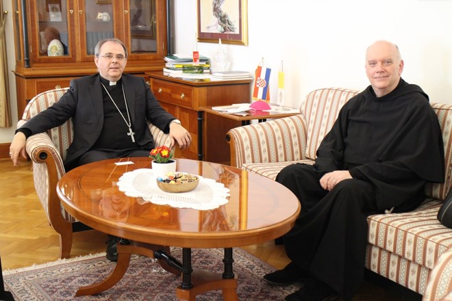 Biskup Bože Radoš primio generalnog vikara Trećega samostanskog reda svetog Franje